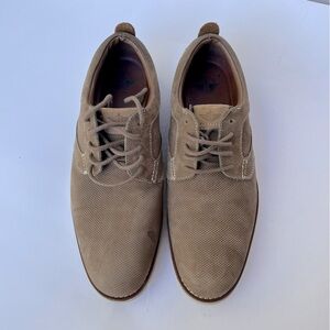 Docker’s Men's Beige Lace-Up Derby Shoes
